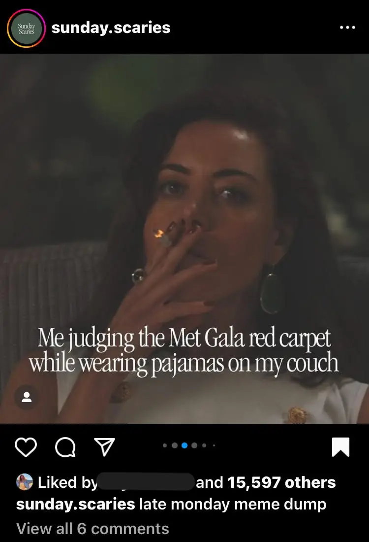Met Gala Meme