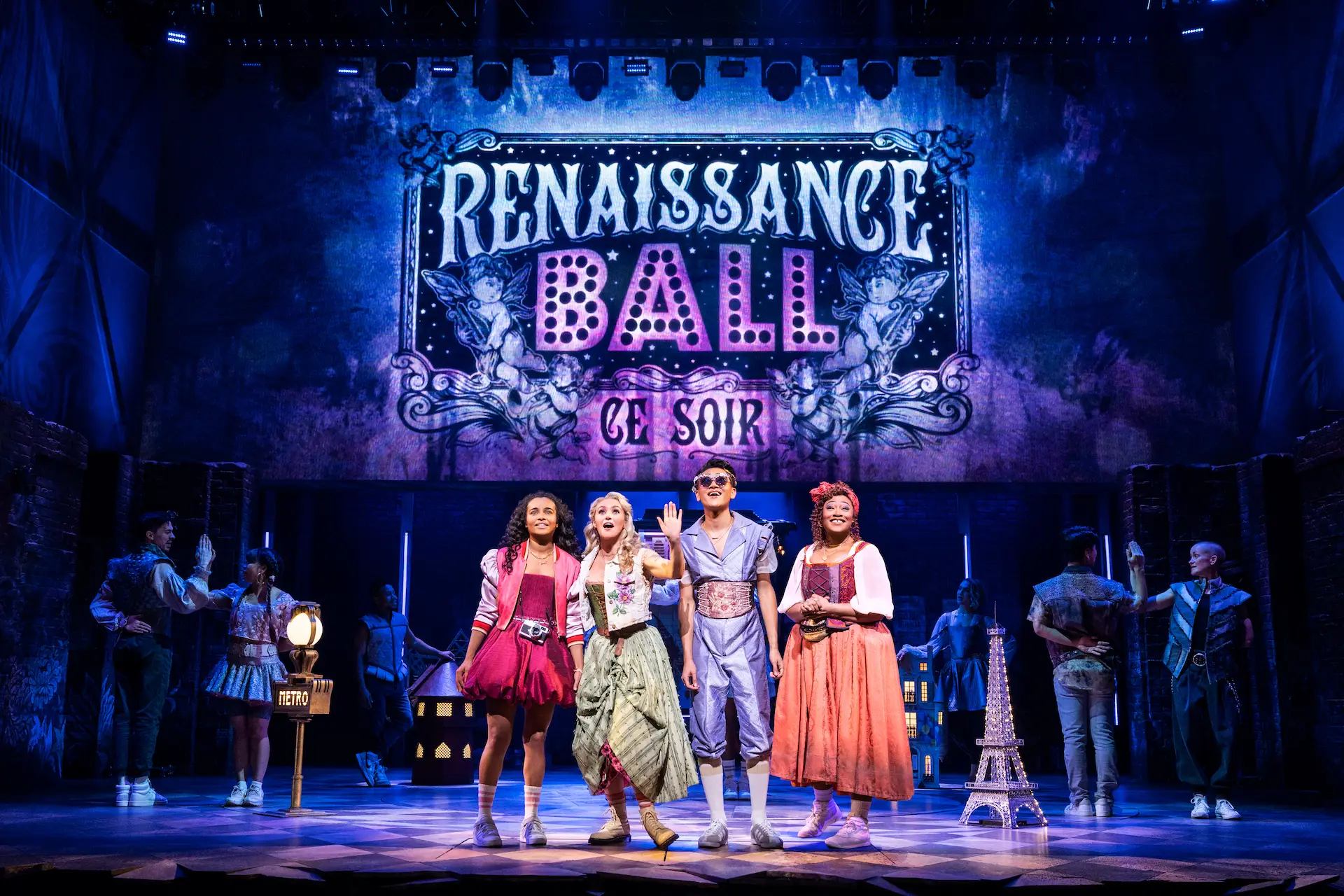 Lorna Courtney, Betsy Wolfe, Justin David Sullivan, Charity Angel Dawson - Photo Credit Matthew Murphy