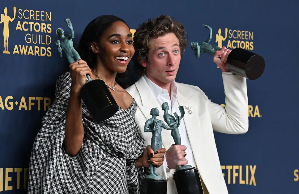 Jeremy Allen White and Ayo Edebiri