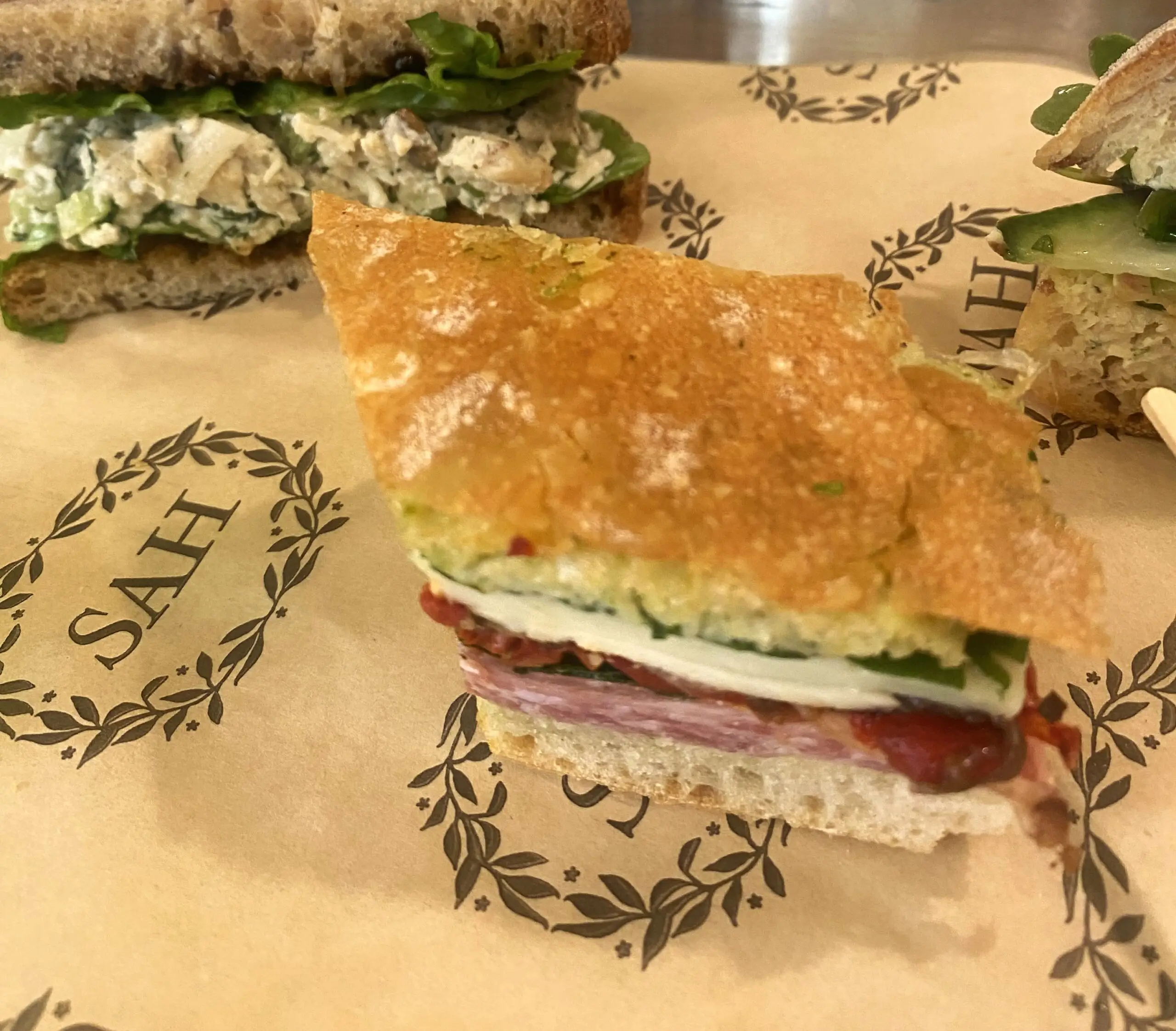 The Cameron sandwich at Something About Her