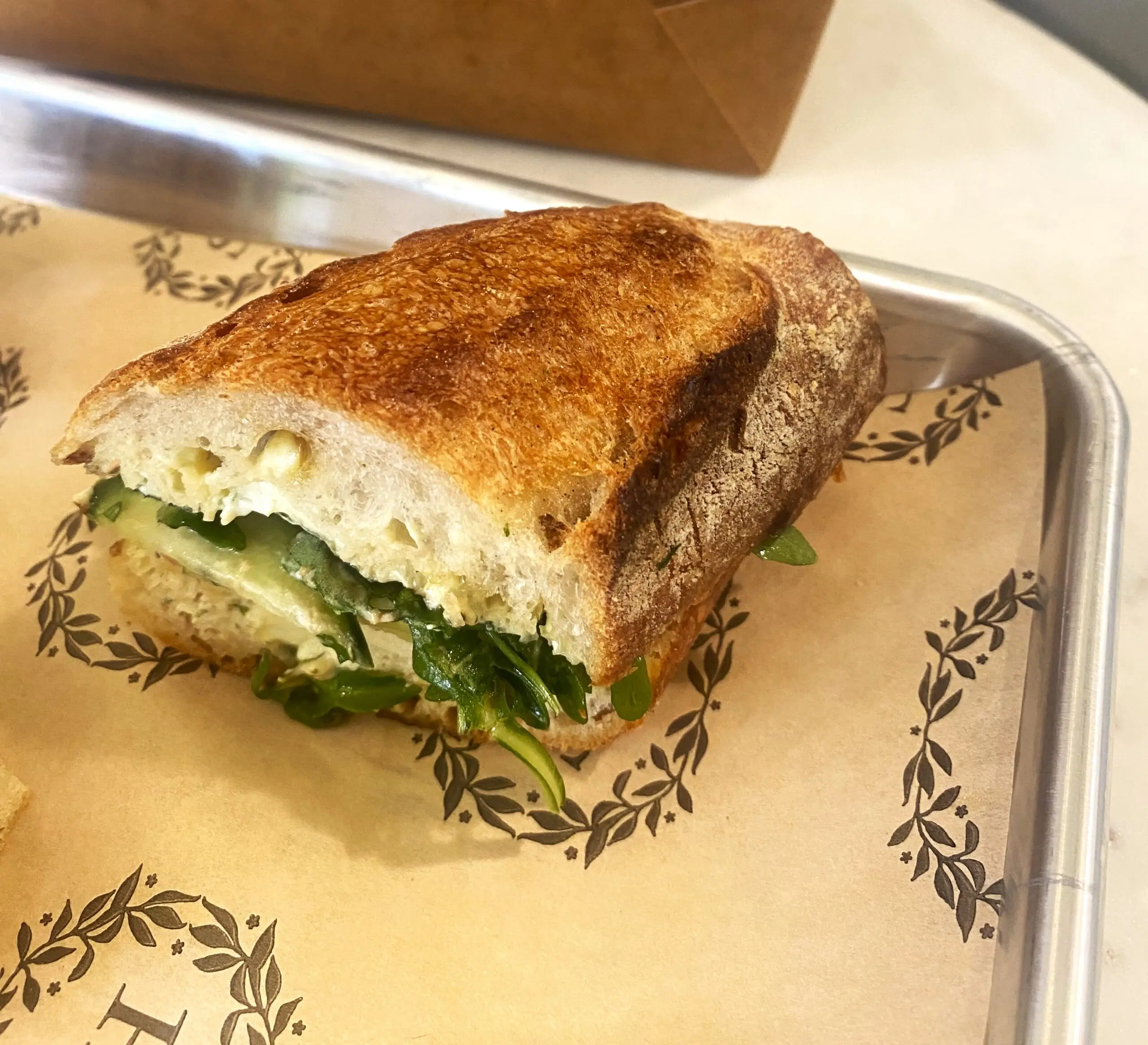 The Drew sandwich at Something About Her