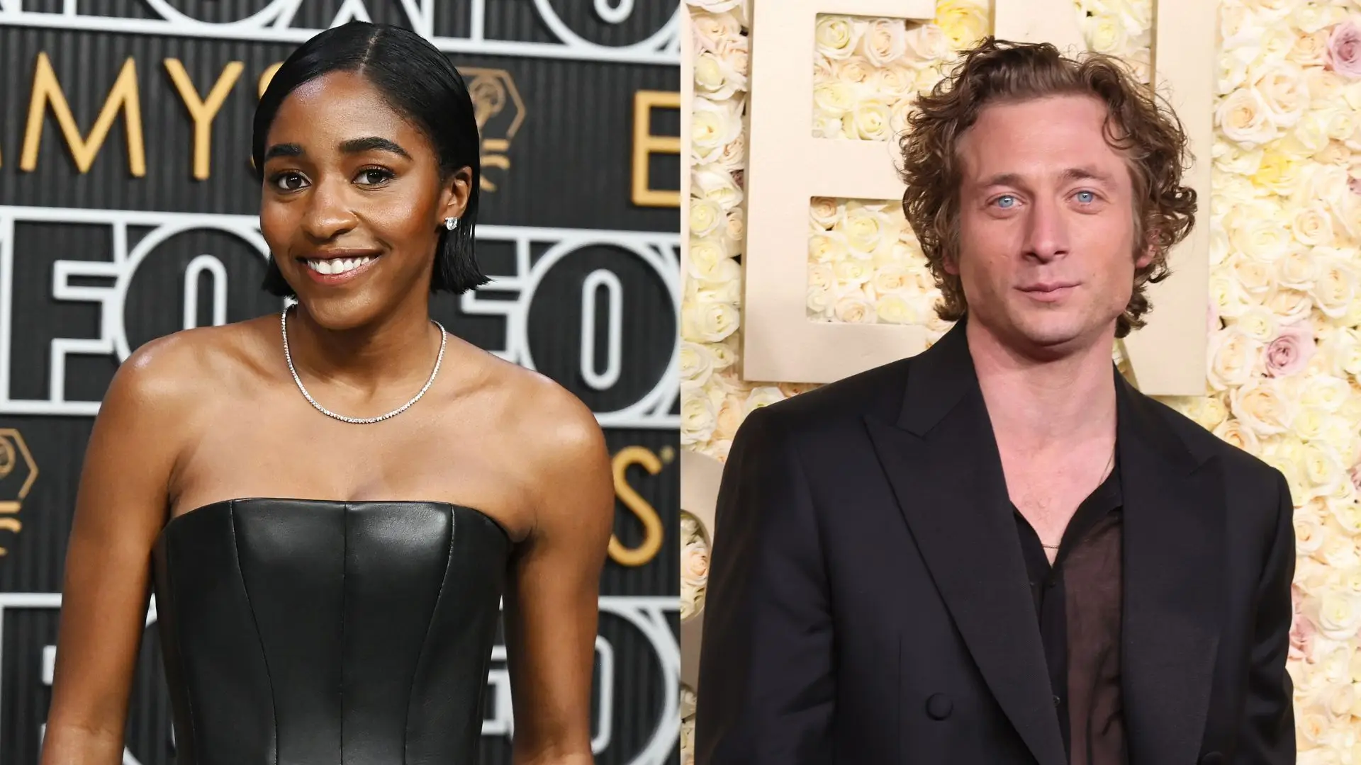 Ayo Edebini and Jeremy Allen White