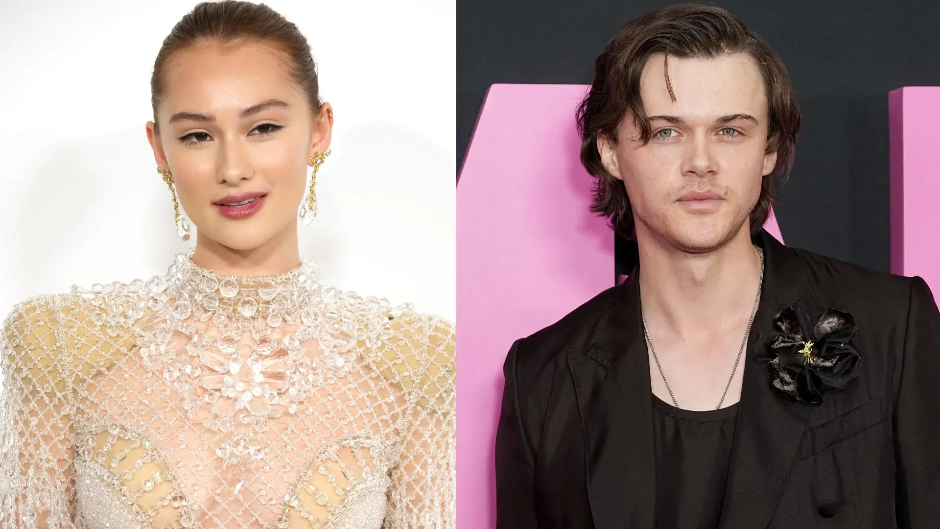 Lola Tung and Christopher Briney