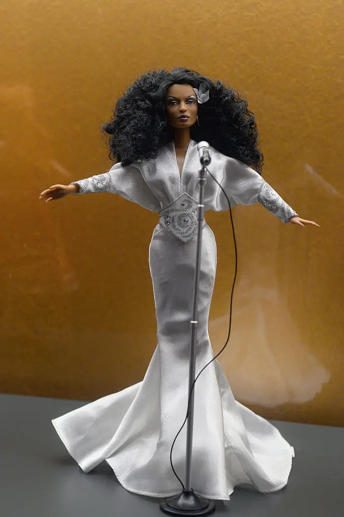 Diana Ross doll on display at 'Barbie The Icon' Exhibit