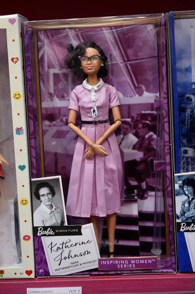 Katherine Johnson's NASA Barbie
