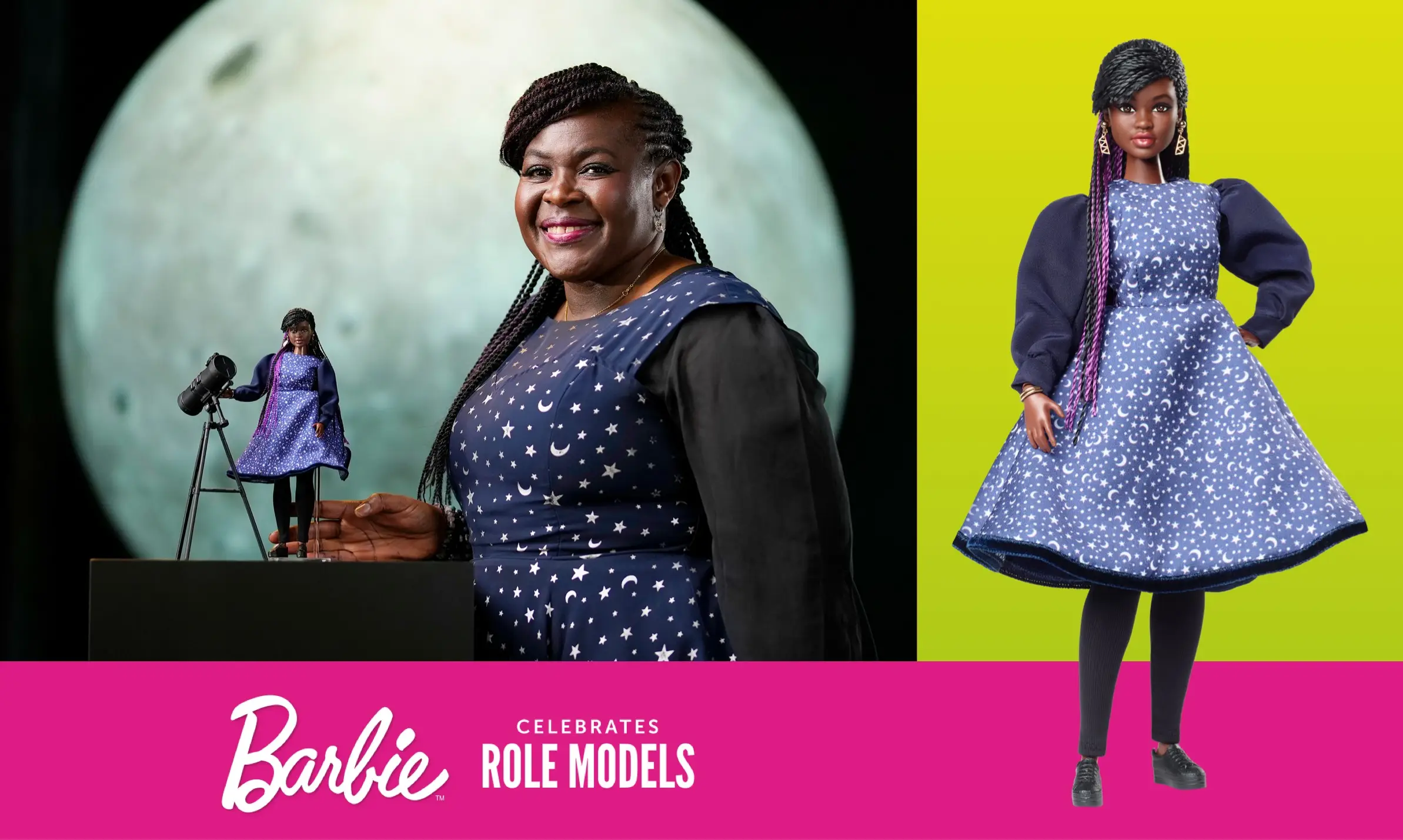 Dr. Maggie Aderin-Pocock space Barbie