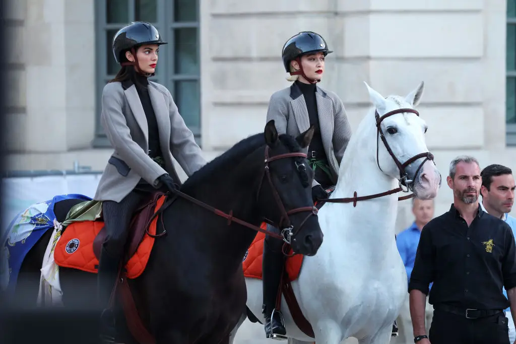 kendall jenner gigi hadid horses