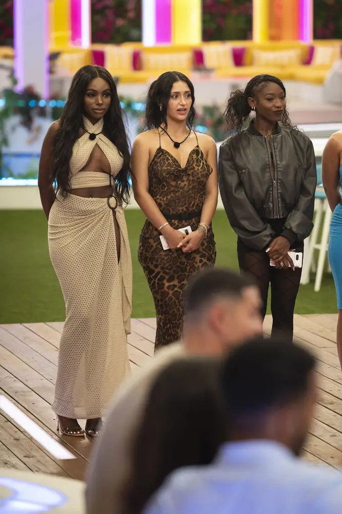 Love Island USA Recoupling Leah, JaNa, Serena week 2