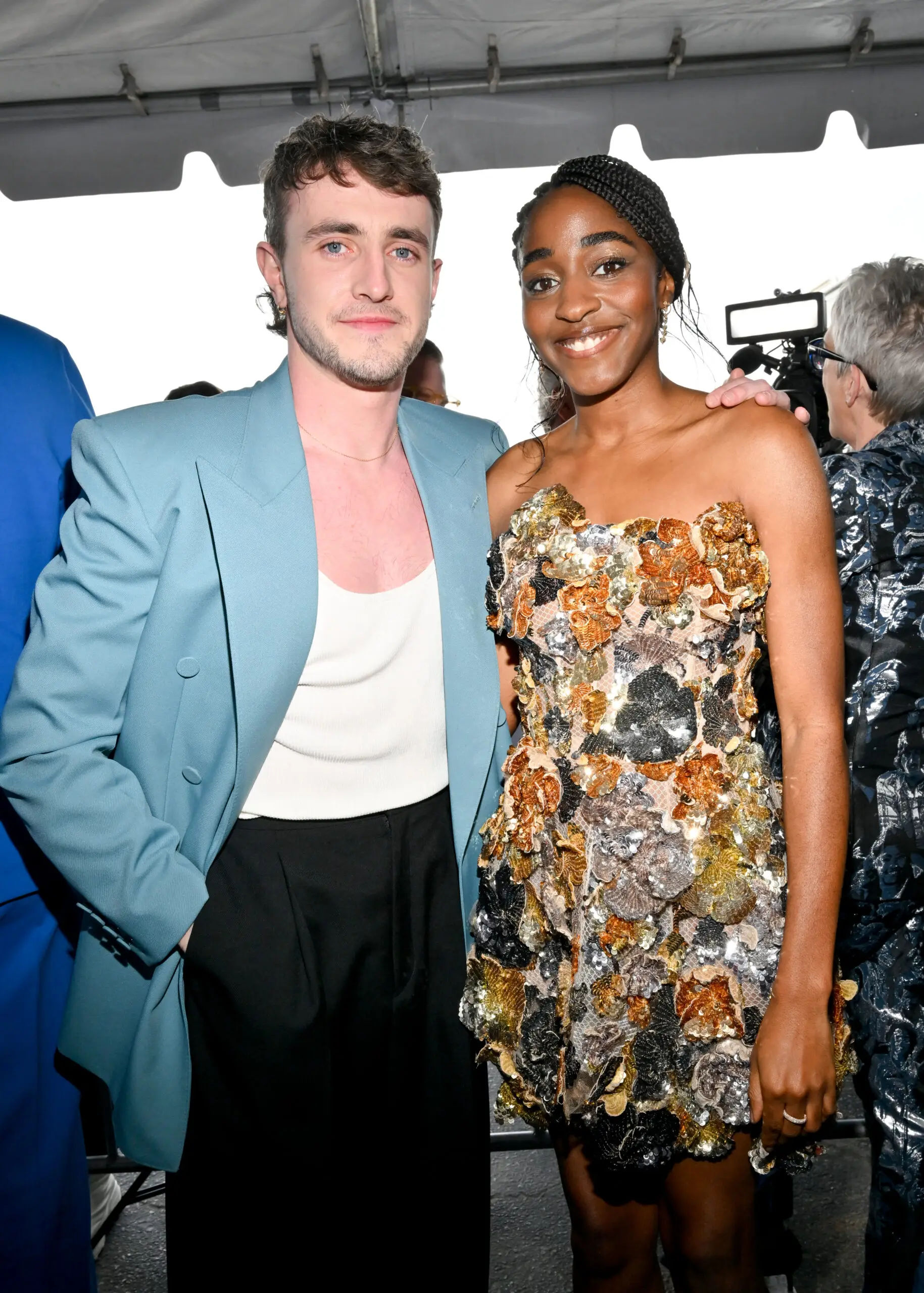 Paul Mescal and Ayo Edebiri