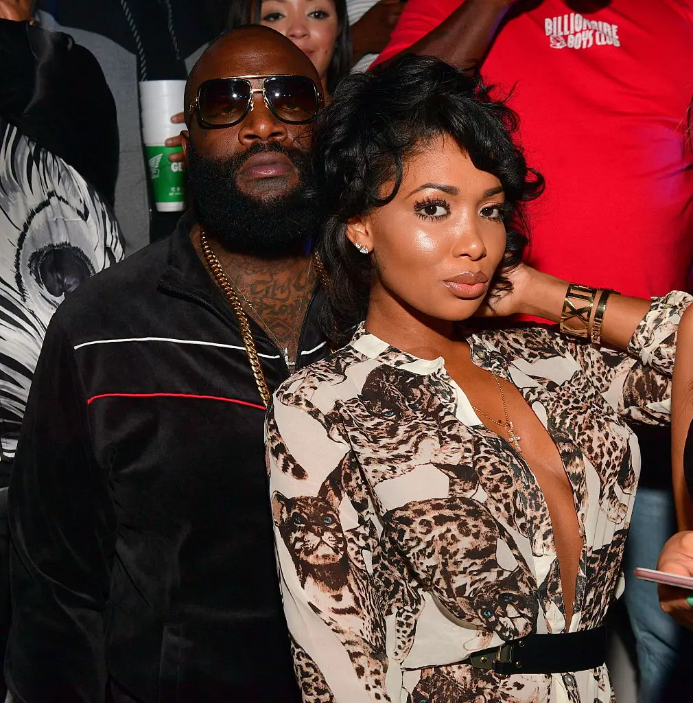 Rick Ross and Brit Eady RHOA