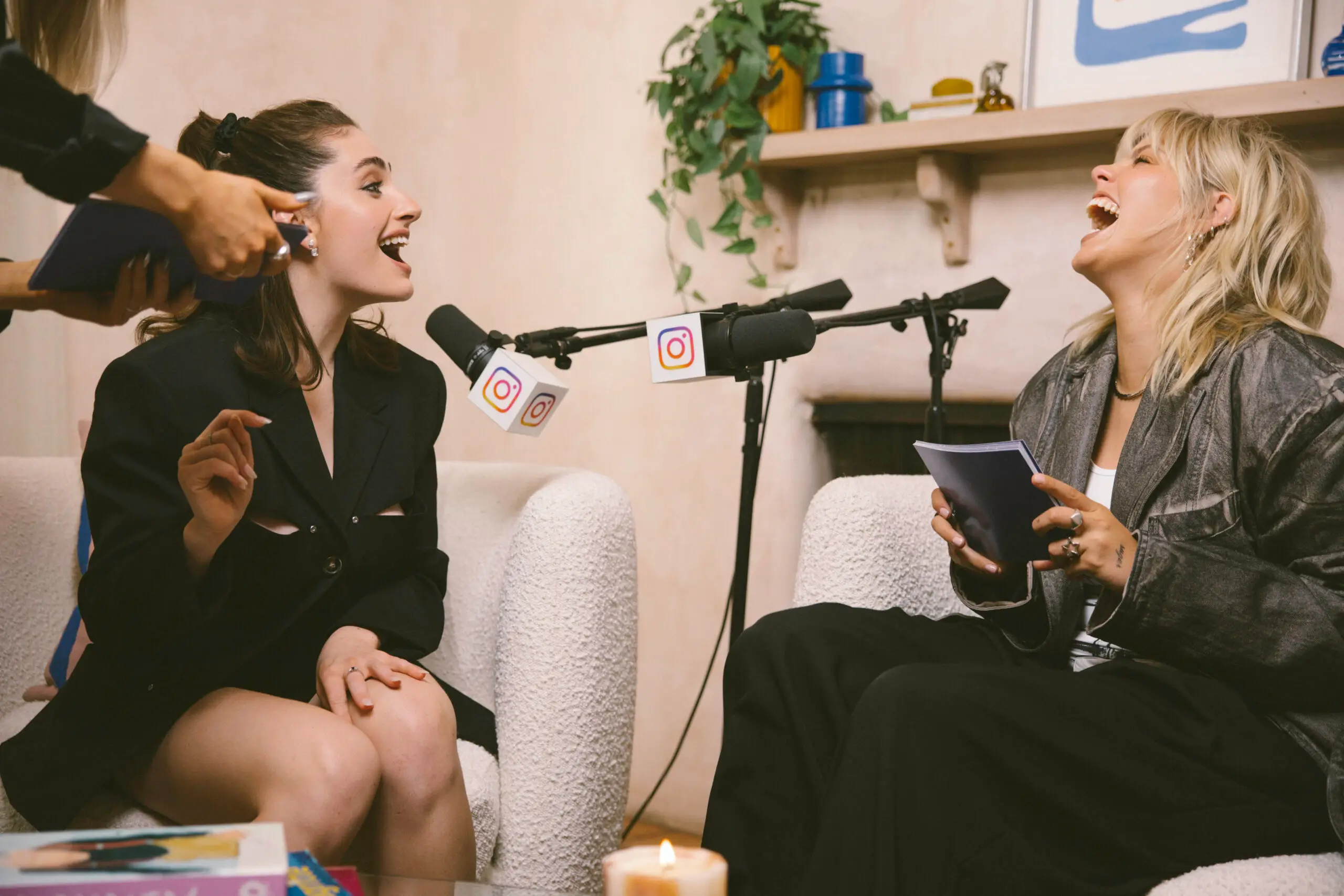 Reneé and Rachel on Close Friends Only