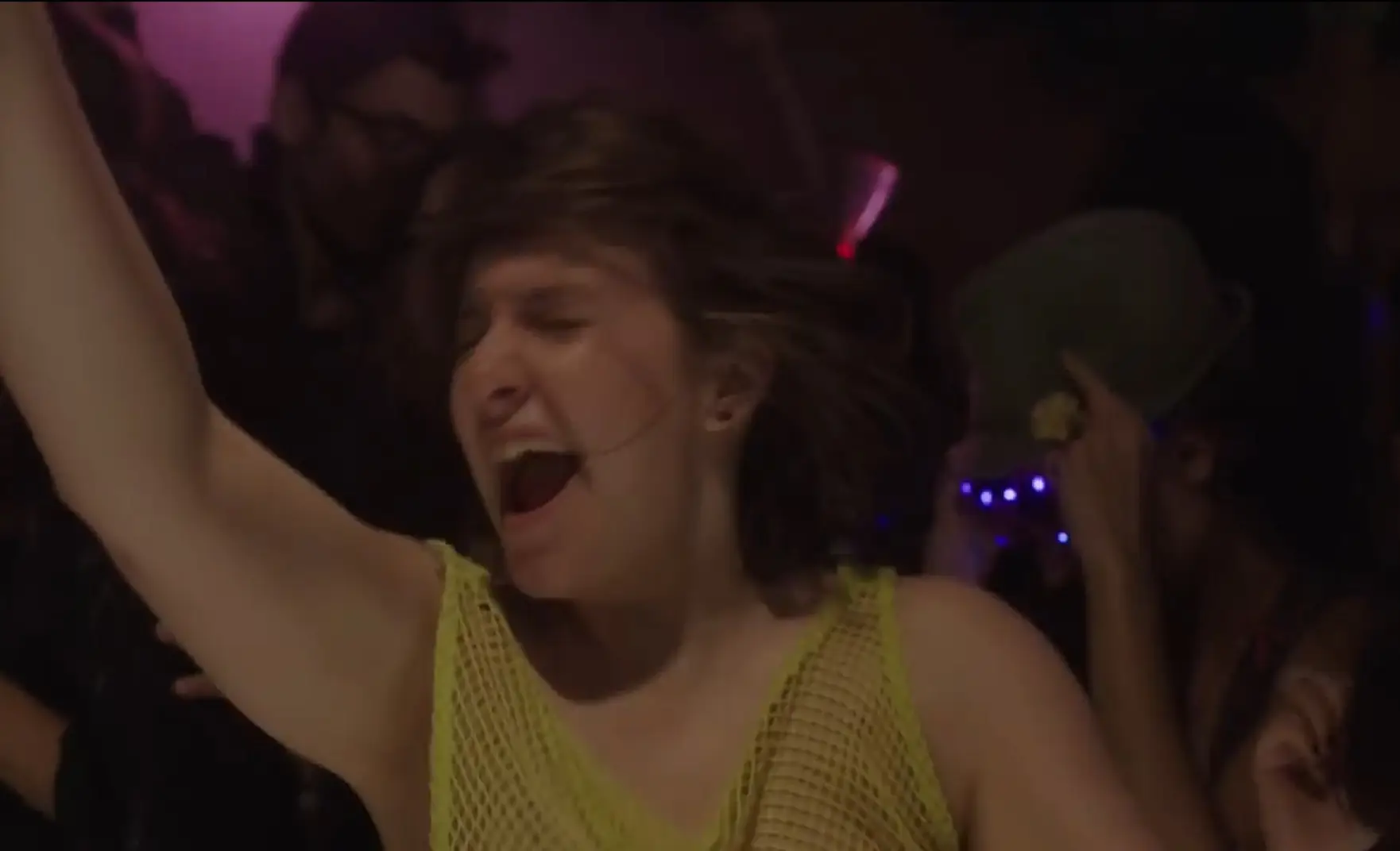 Lena Dunham Mesh Top Girls