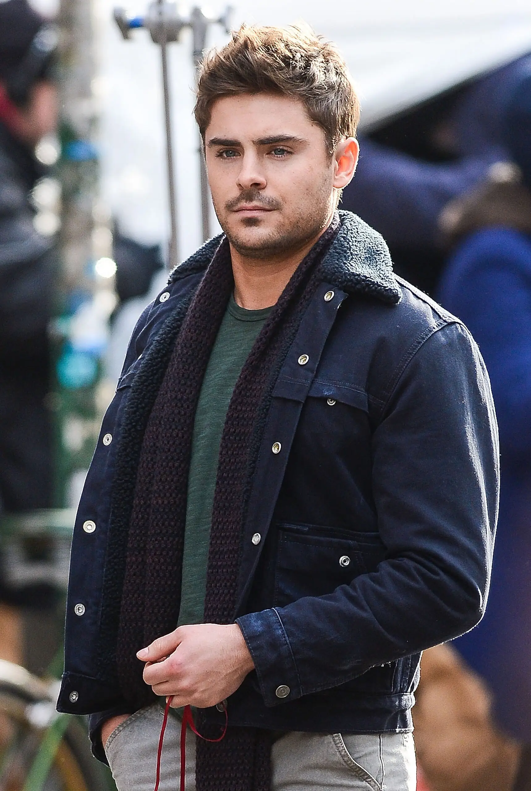 Zac Efron filming Are We Officially Dating?