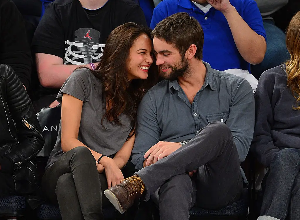 Rachelle Goulding and Chace Crawford in NY