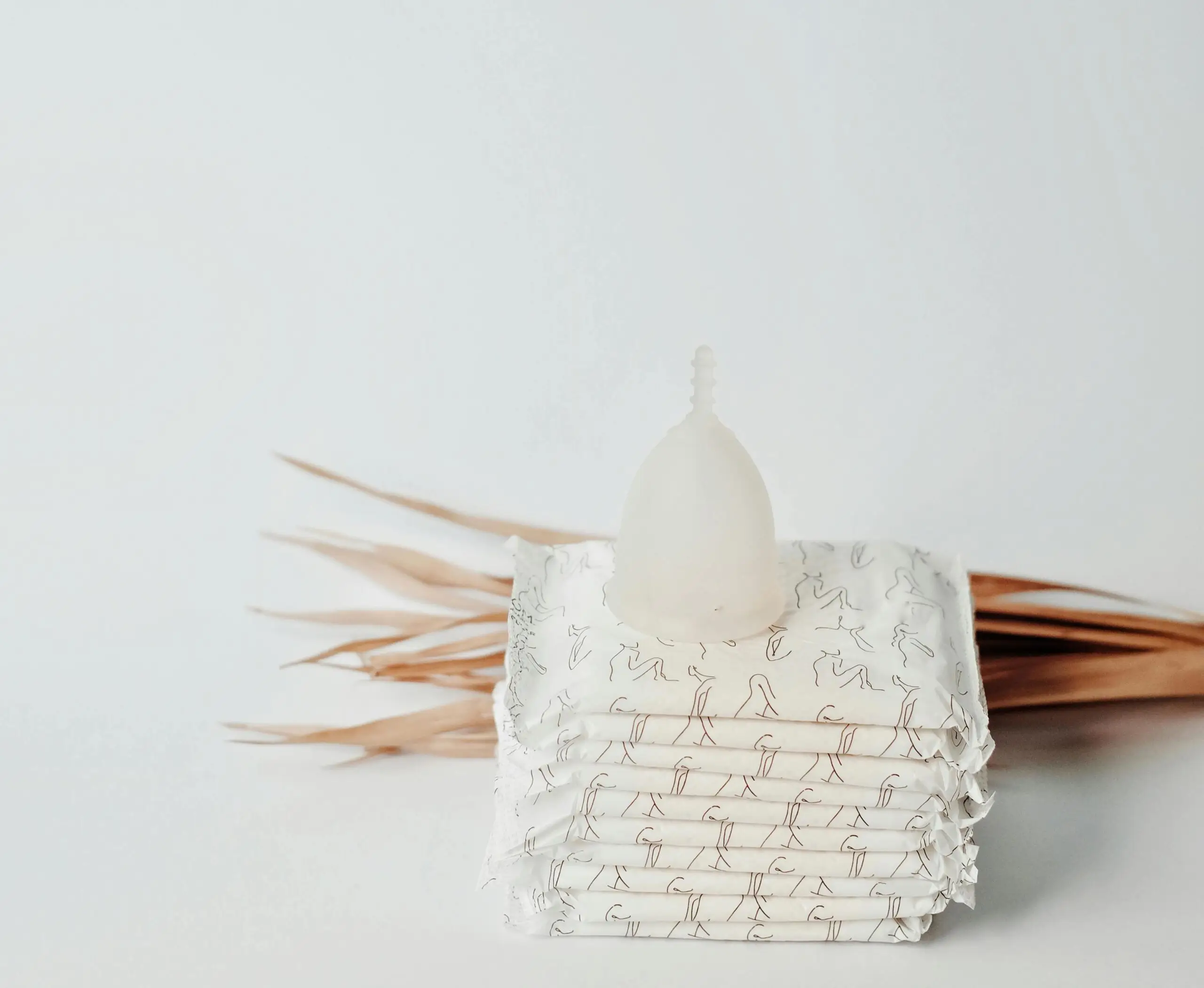 pads and menstrual cup