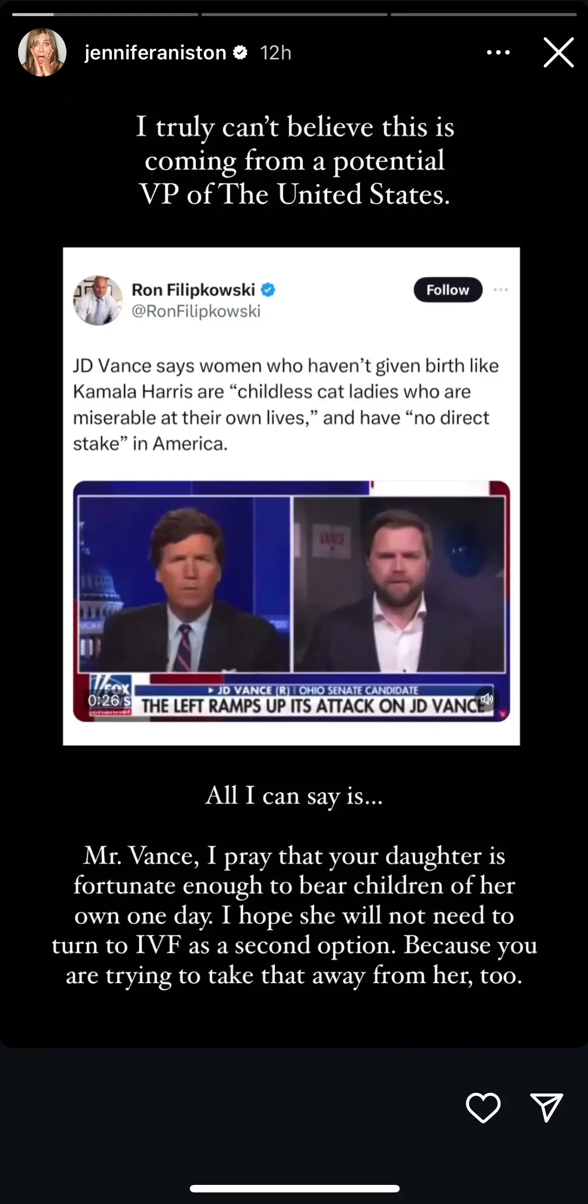 jennifer aniston instagram