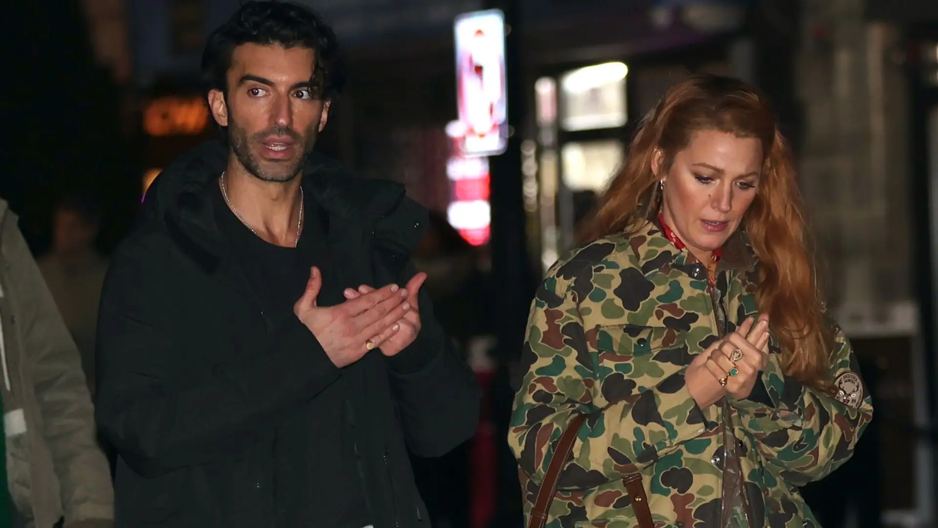 Justin Baldoni and Blake Lively