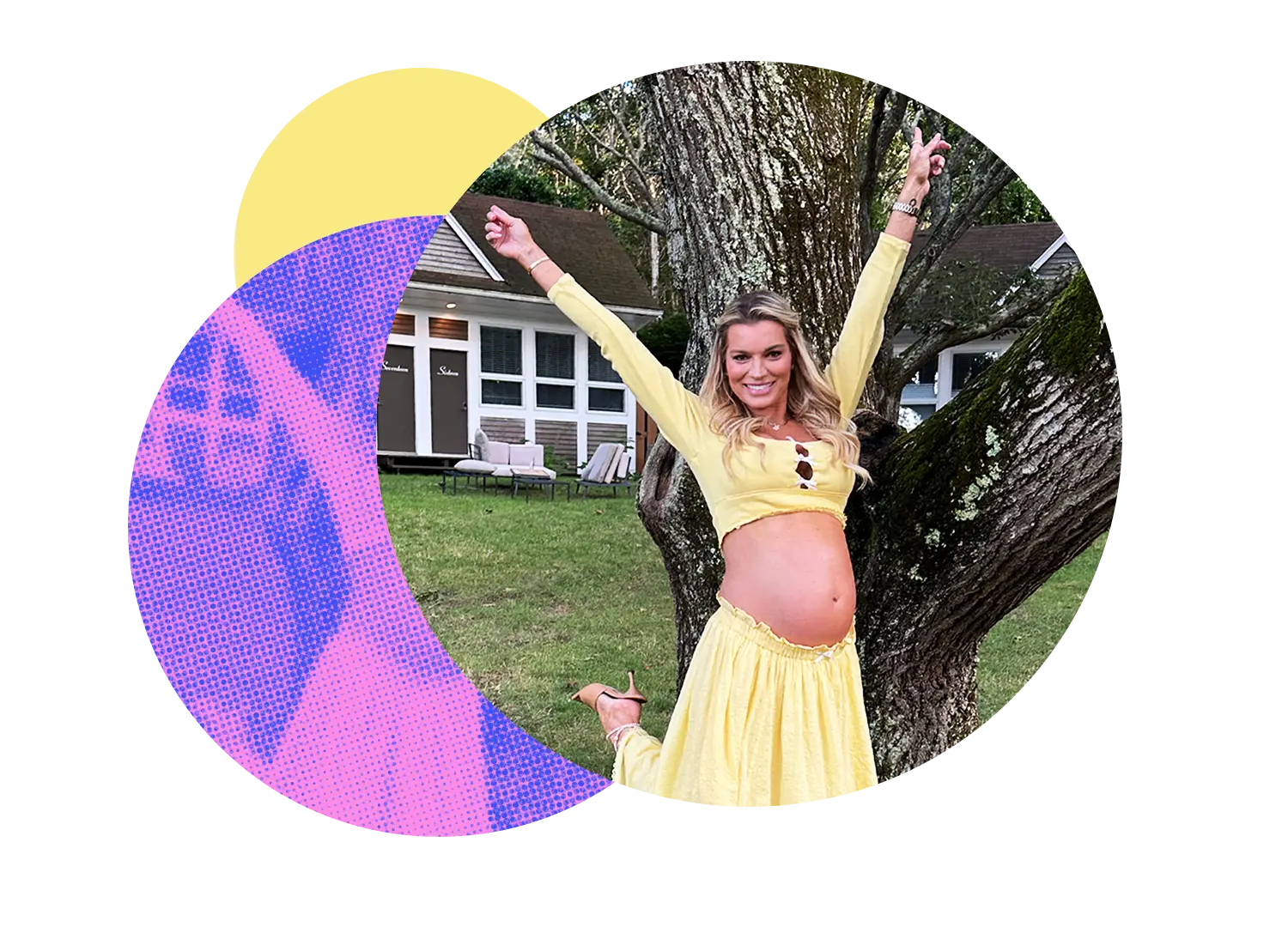 Lindsay Hubbard pregnancy looks