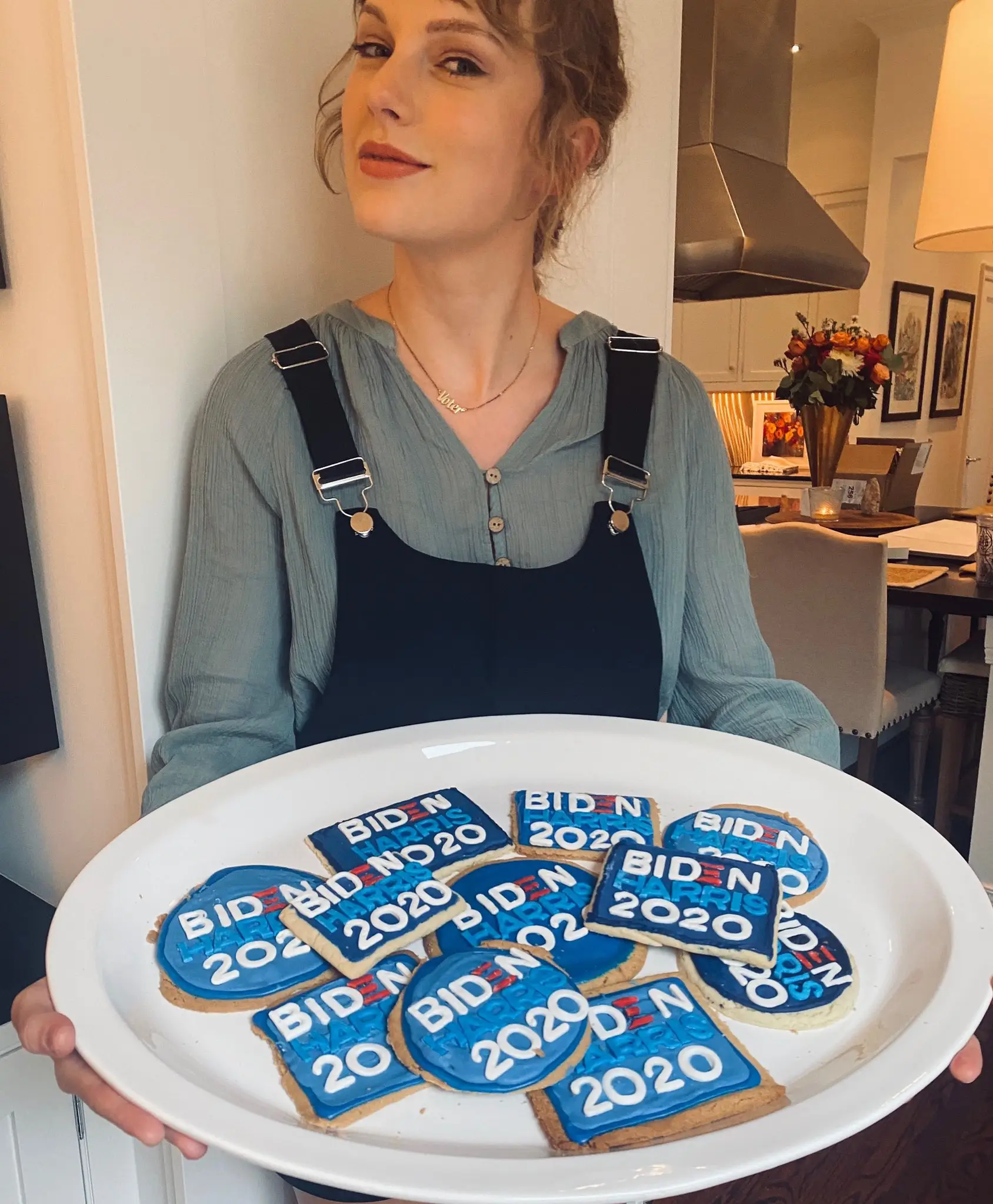 Taylor Swift Biden cookies