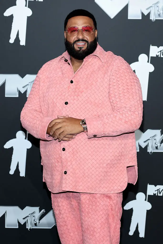 ELMONT, NEW YORK - SEPTEMBER 11: DJ Khaled attends the 2024 MTV Video Music Awards at UBS Arena on September 11, 2024 in Elmont, New York. (Photo by Dimitrios Kambouris/Getty Images)