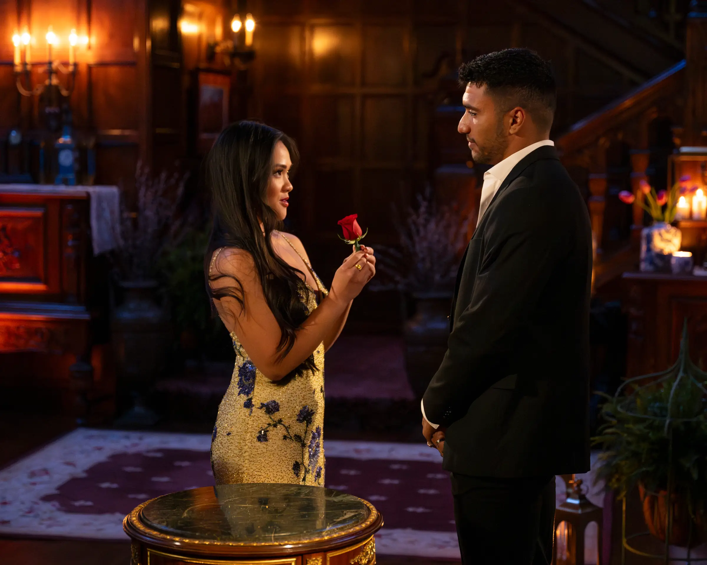 Jenn Tran and Jonathan Johnson on 'The Bachelorette'
