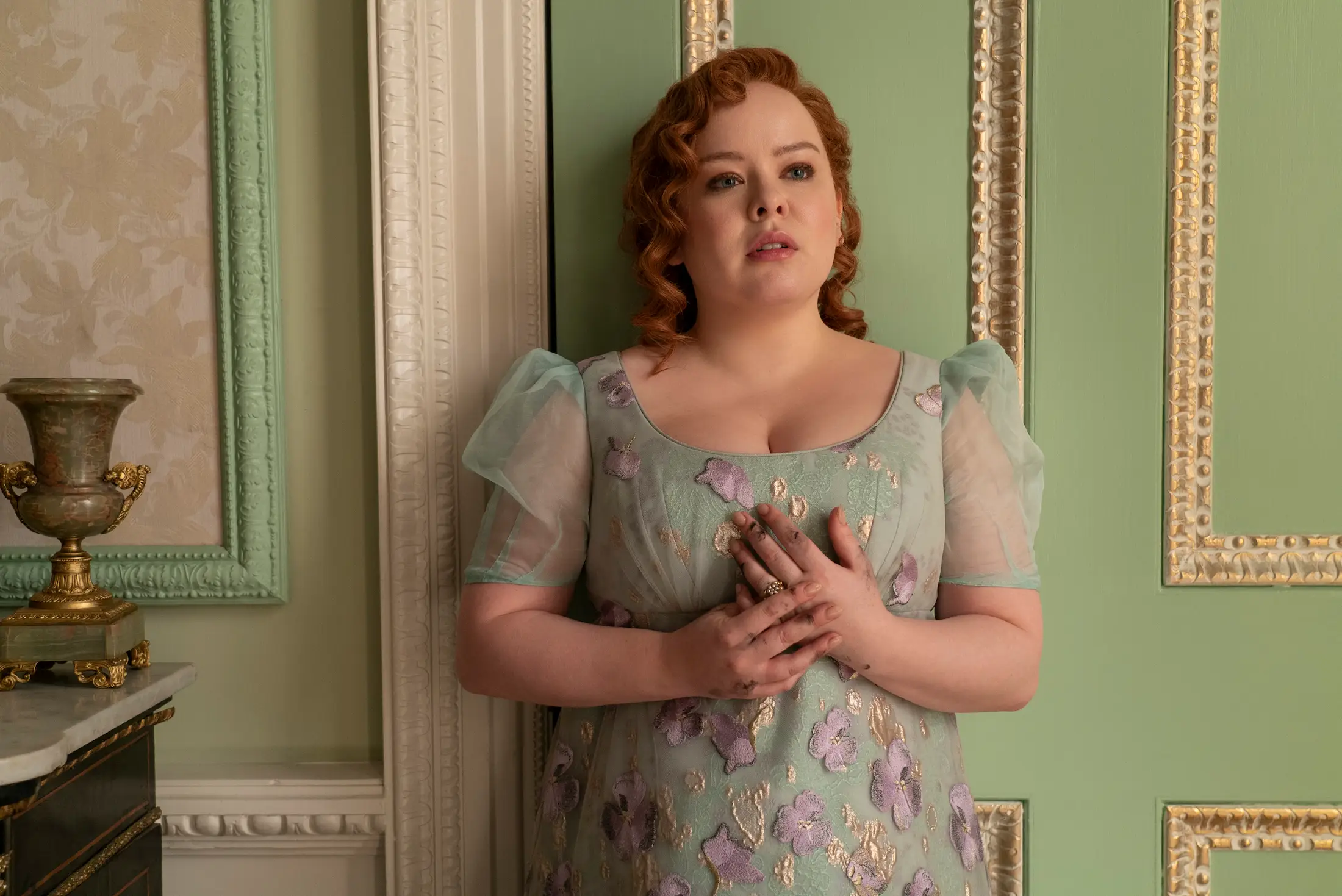 Penelope in 'Bridgerton' costume