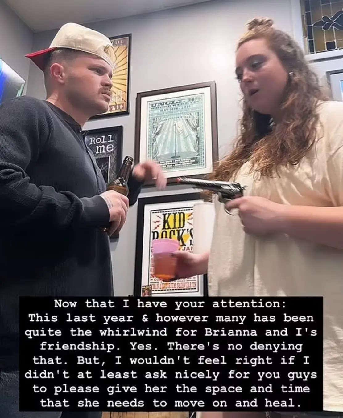 Zach Bryan and Grace O'Malley