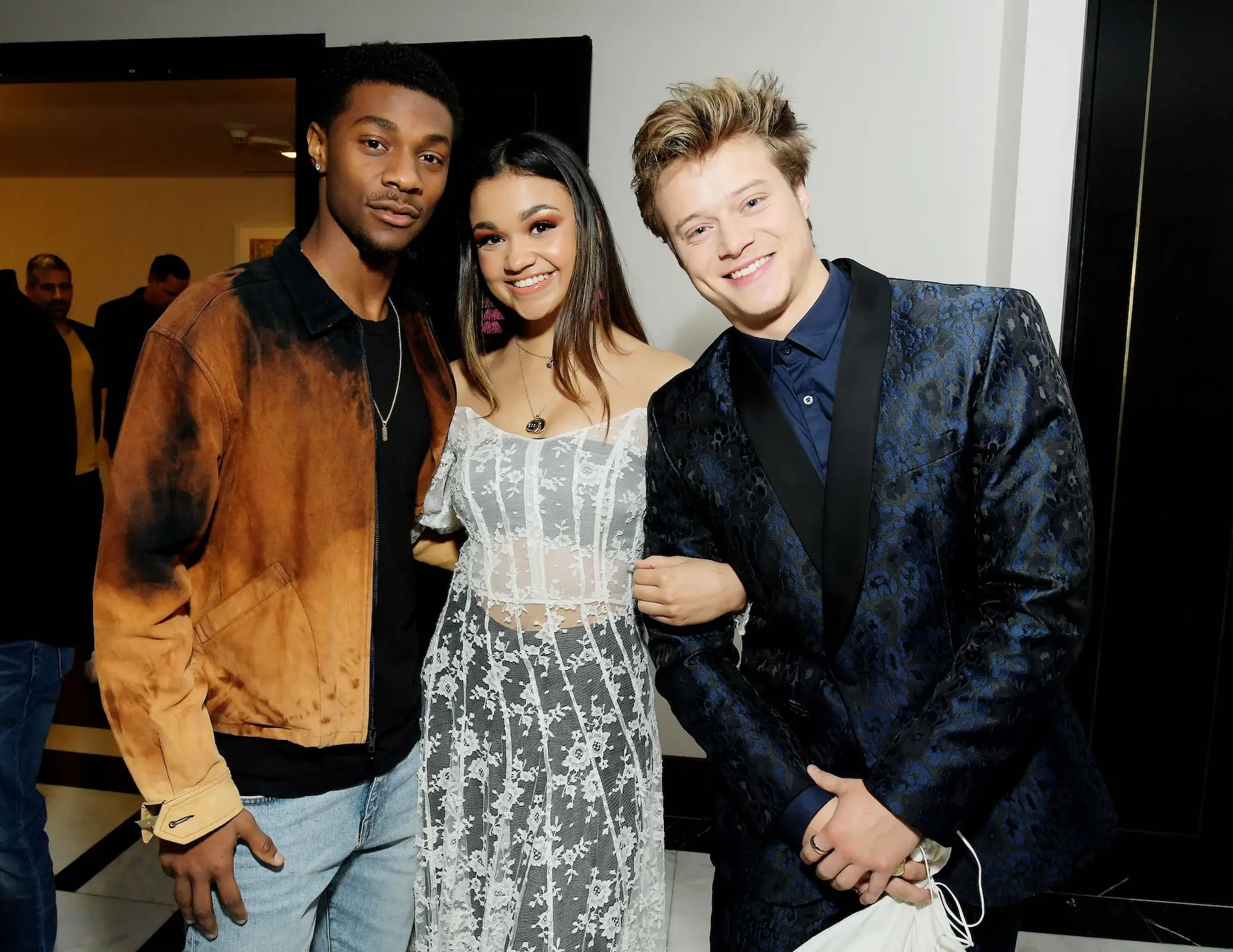 Madison Bailey and Rudy Pankow