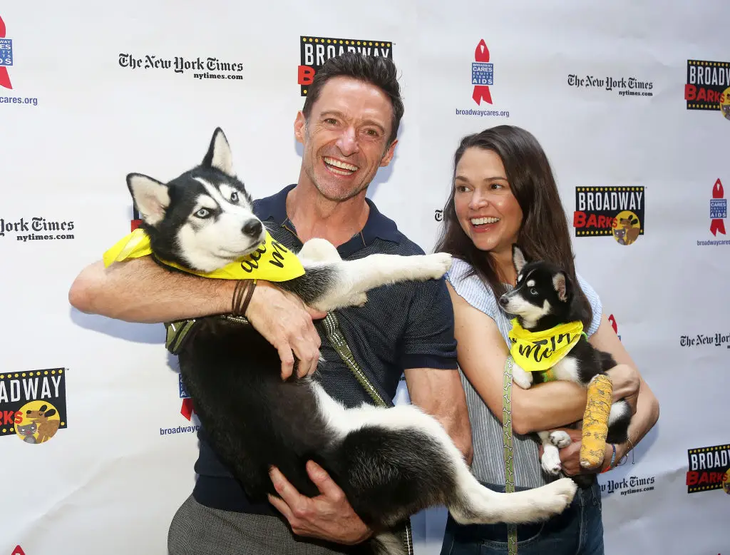 Hugh Jackman and Sutton Foster