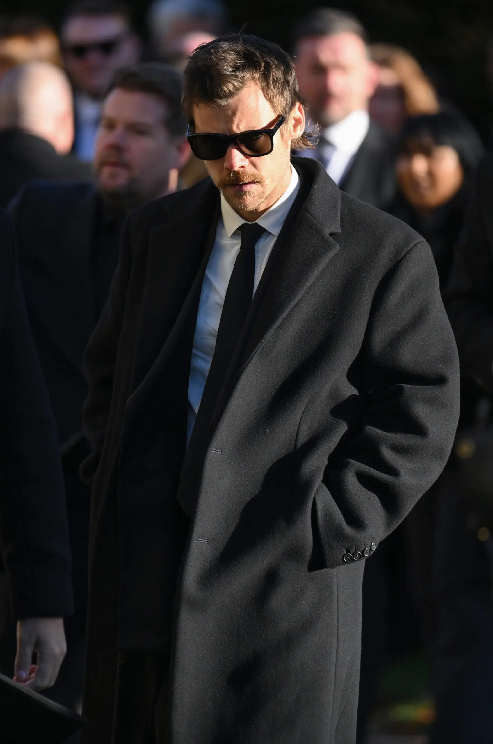 Harry Styles at Liam Payne's funeral