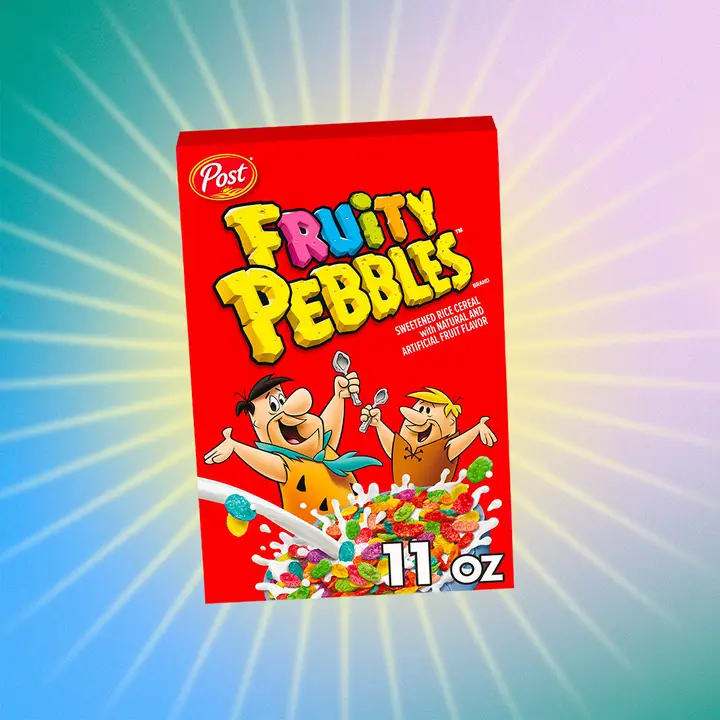 Box of fruity pebbles