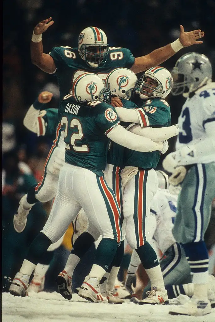 Miami Dolphins v Dallas Cowboys 1993 thanksgiving day game