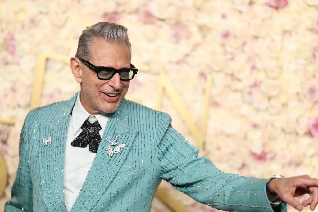 jeff goldblum 2025 golden globes