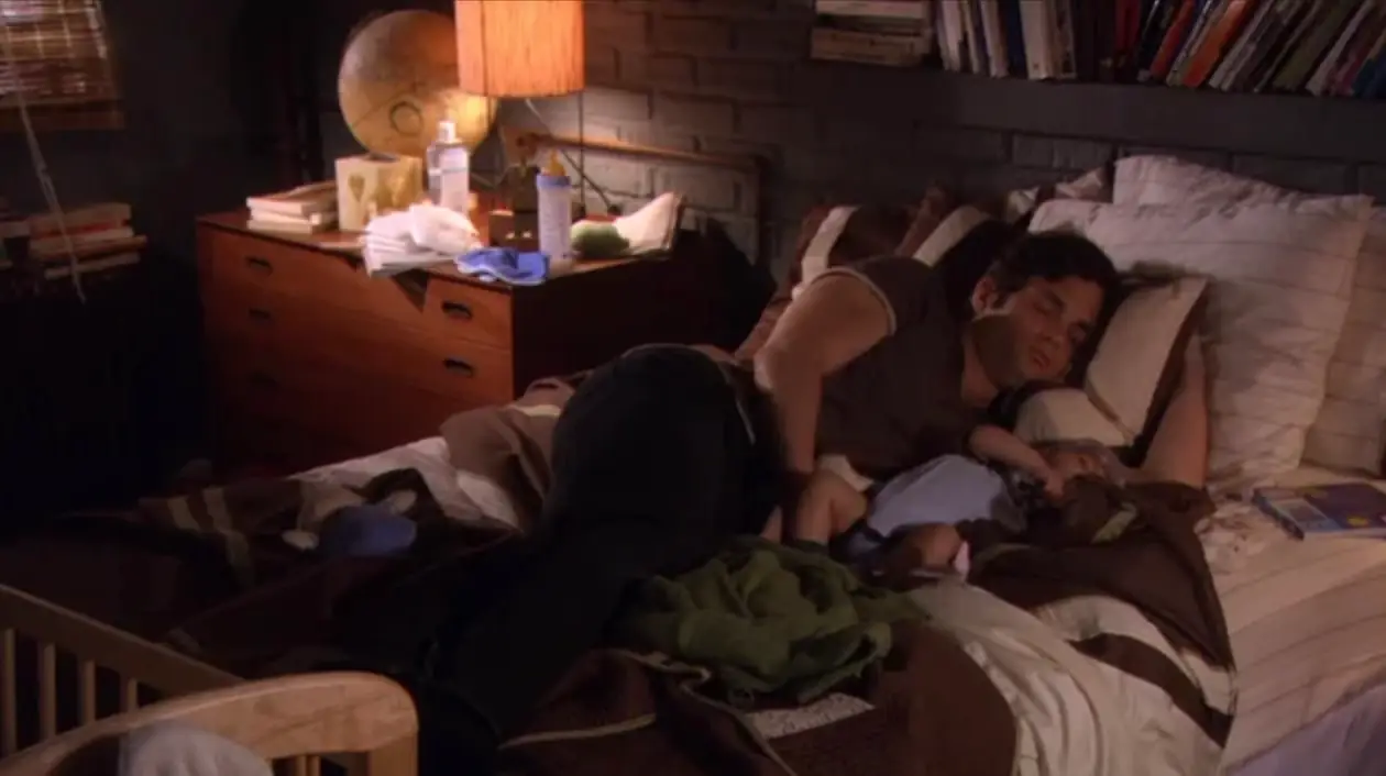 dan gossip girl baby