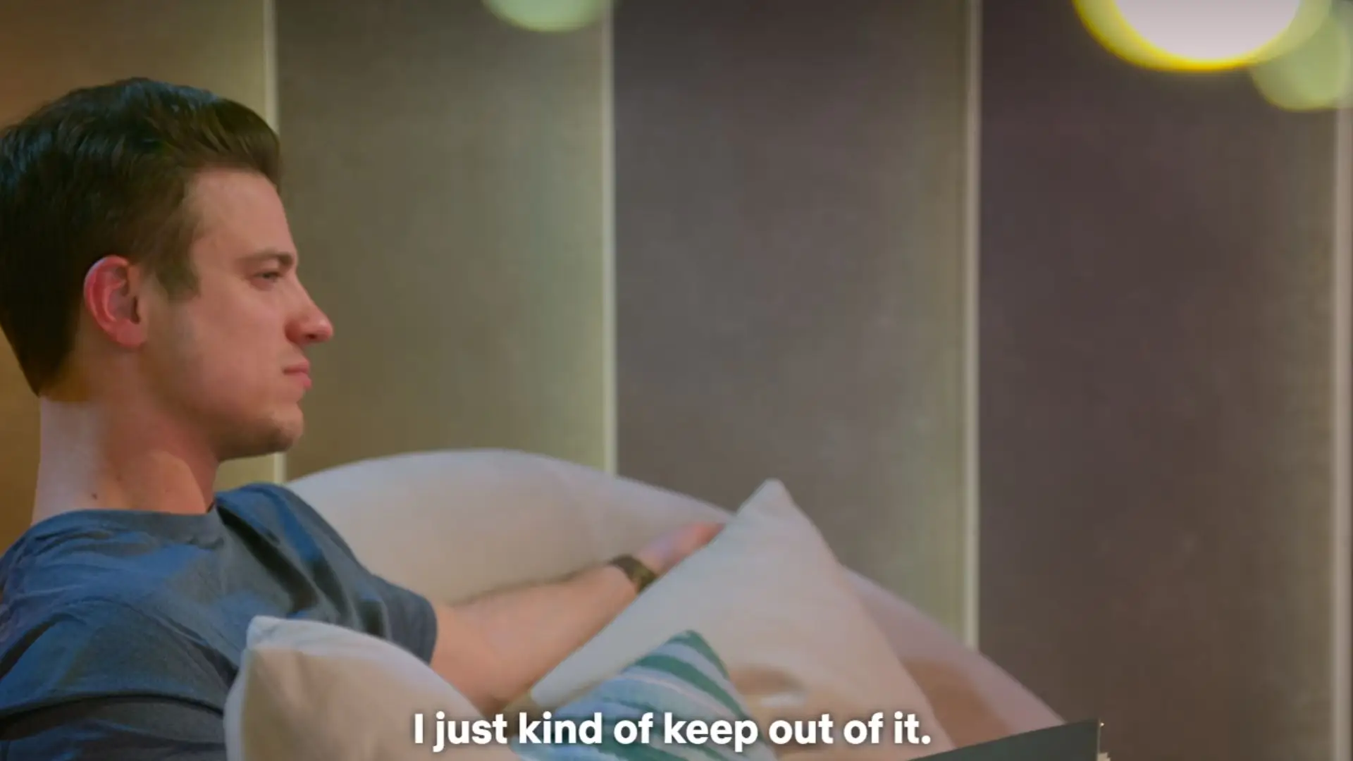 love is blind ben politics scene