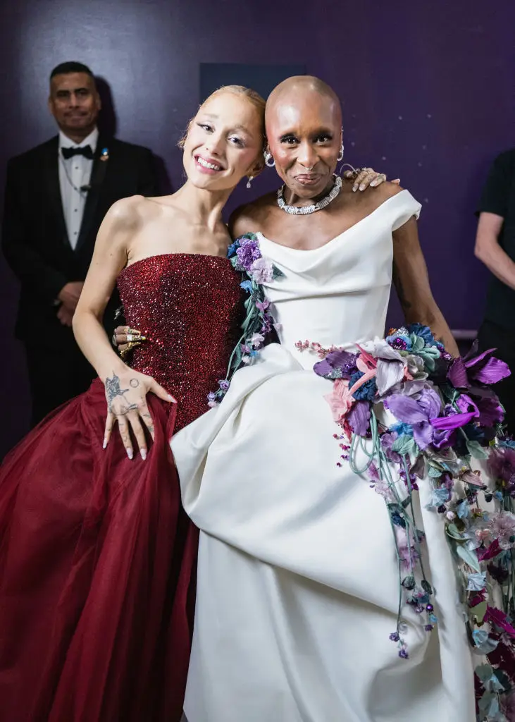 Ariana Grande and Cynthia Erivo