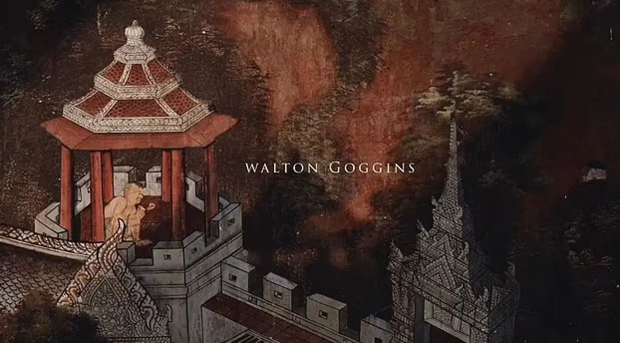 Walton Goggins in 'The White Lotus' opening credits