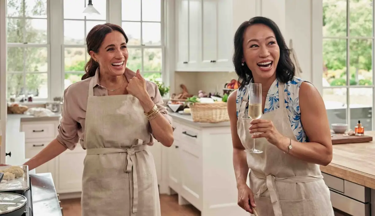 Meghan Markle and Vicky Tsai on 'With Love, Meghan'