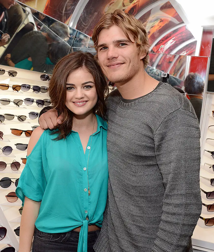 Lucy Hale and Chris Zylka