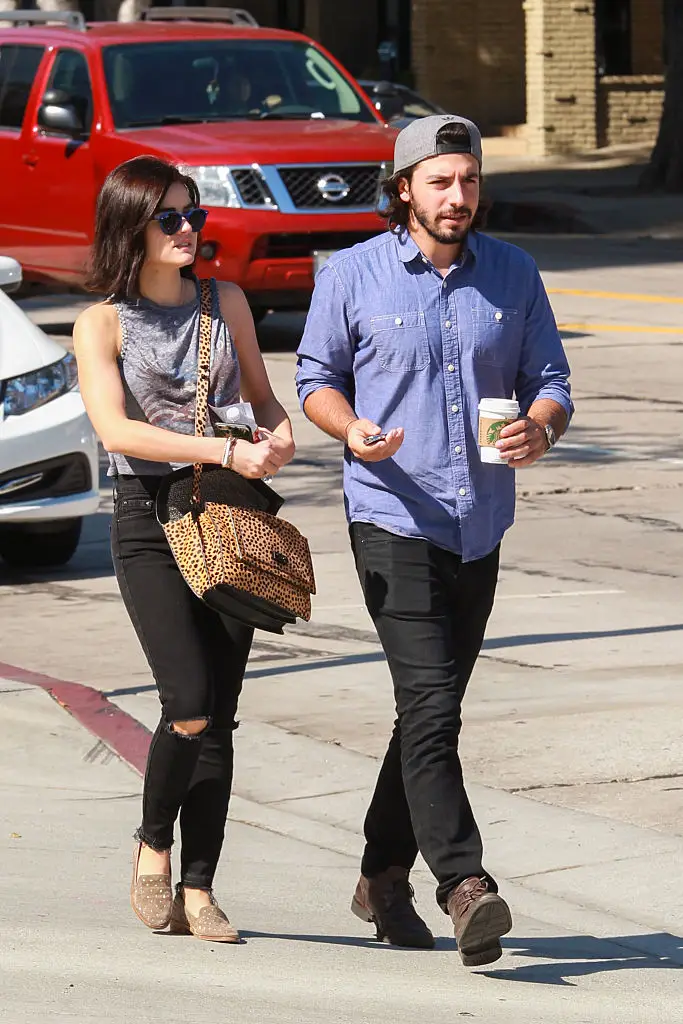 Lucy Hale and Anthony Kalabretta