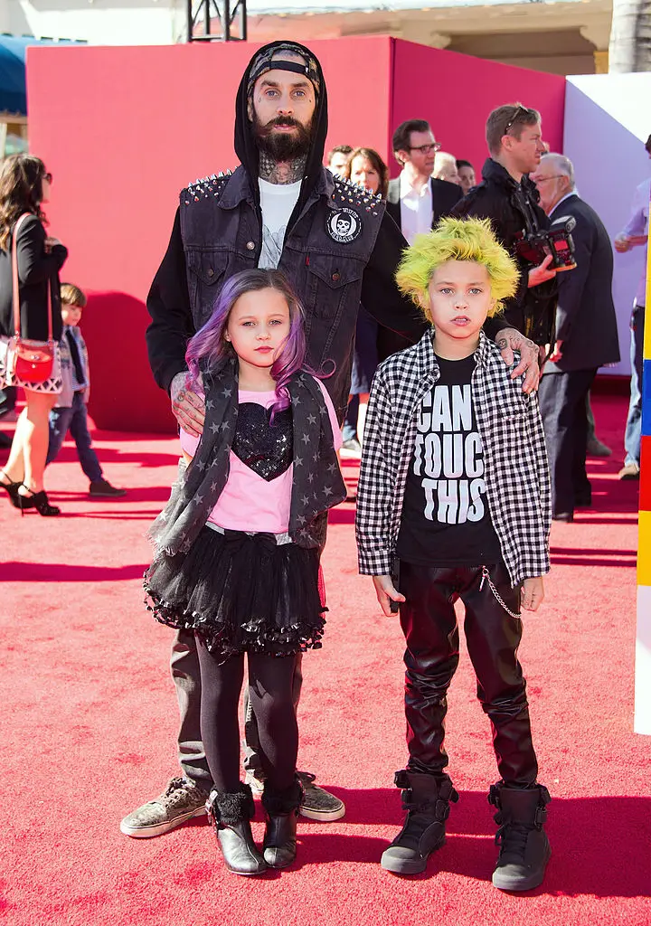 Alabama Barker 'The Lego Movie' premiere