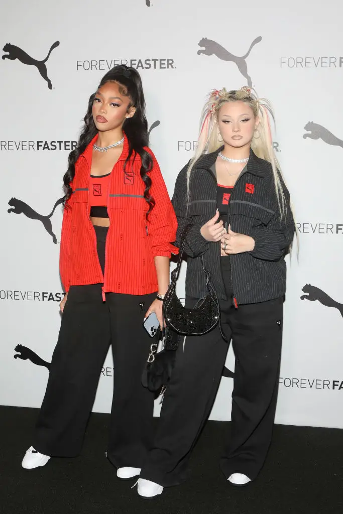 Jodie Woods and Alabama Barker