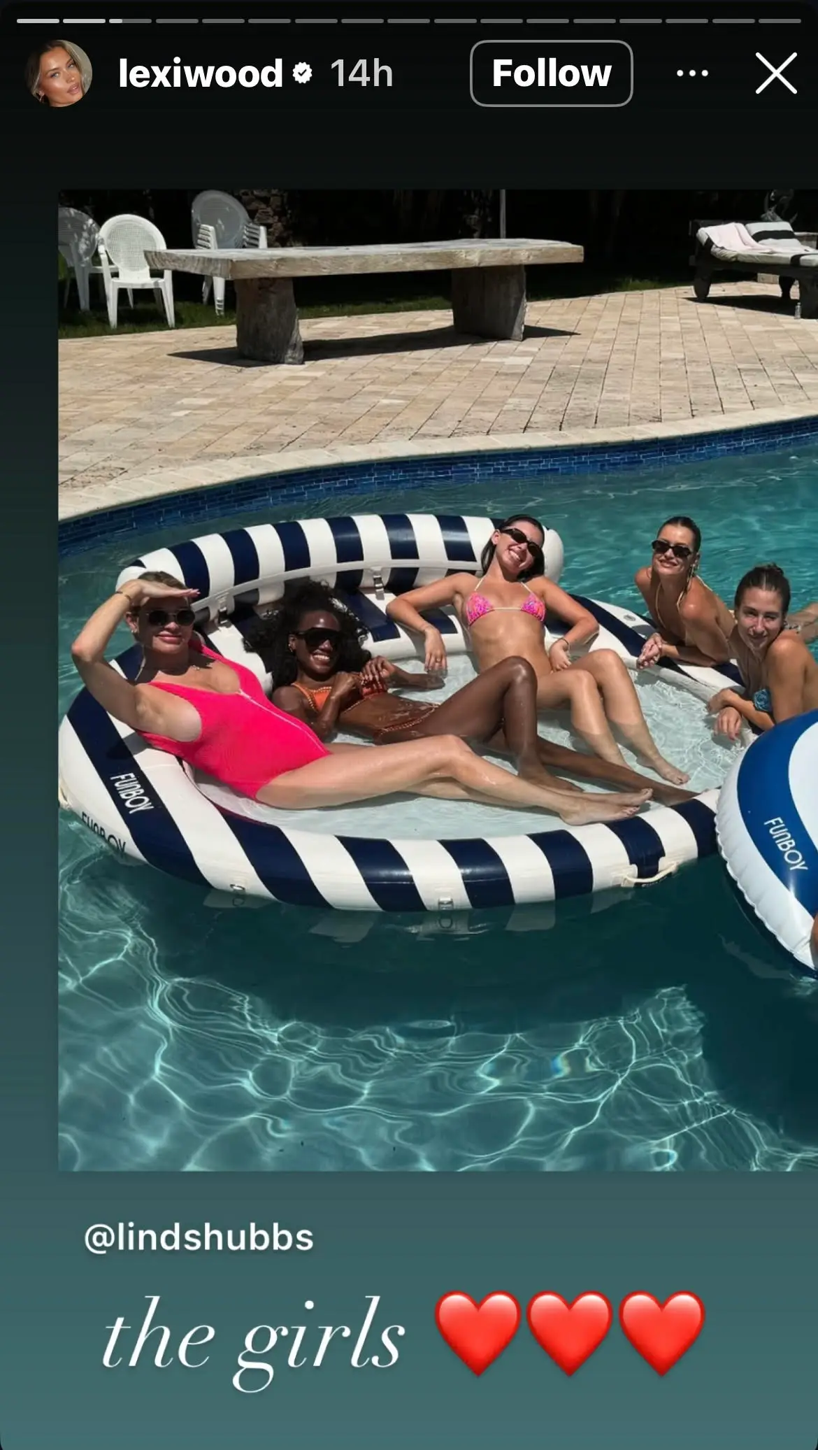 Lexi Wood Instagram Story