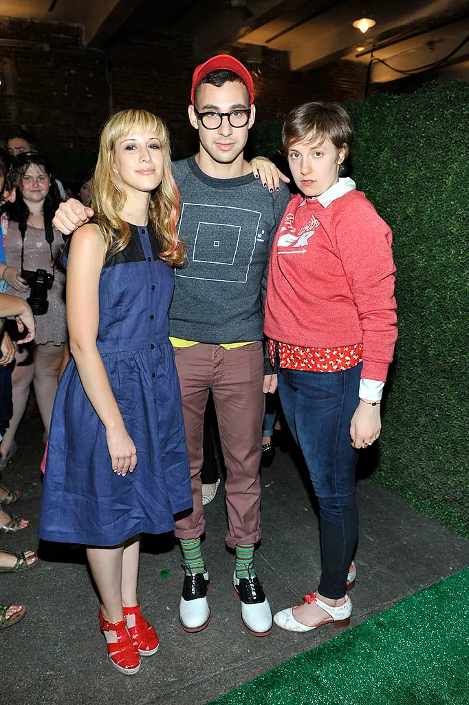 Lena Dunham, Jack Antonoff, Rachel Antonoff Fashion Week 2012