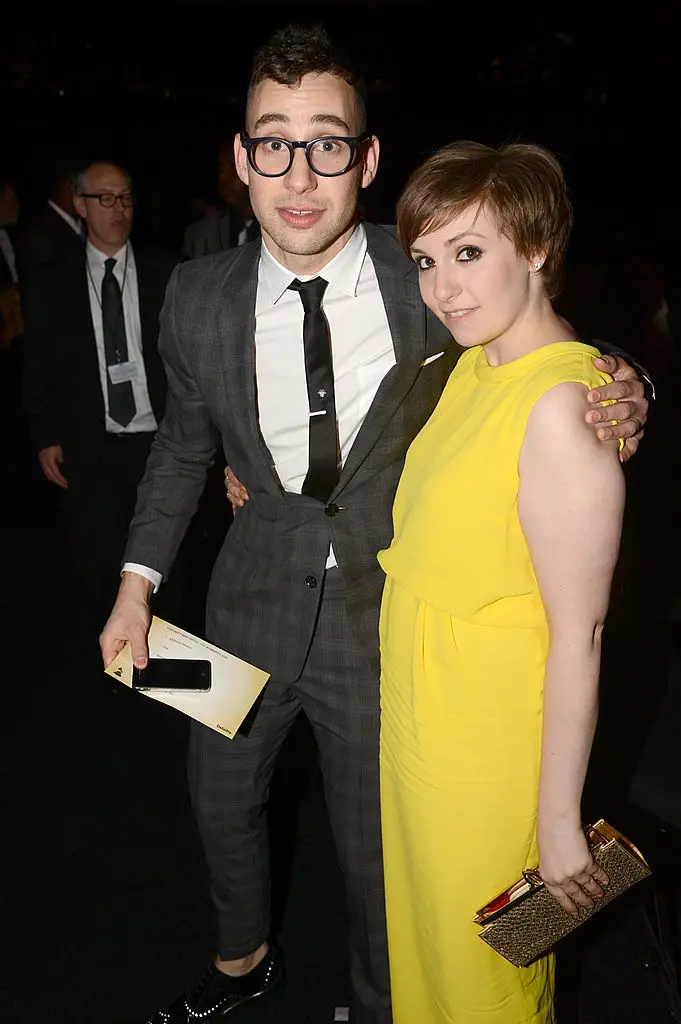 Jack Antonoff Lena Dunham Grammys 2013