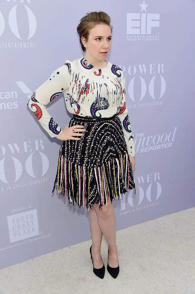 Lena Dunham Hollywood Reporter Women in Entertainment 2015
