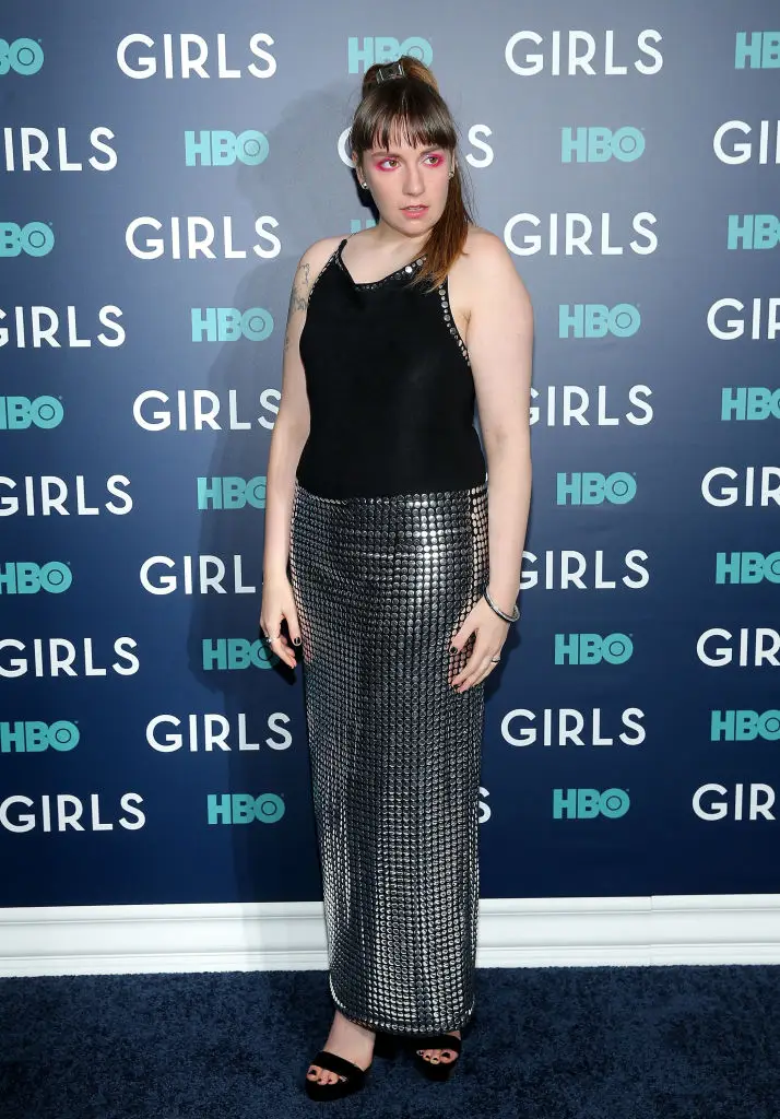 Lena Dunham Girls Premiere February 2017