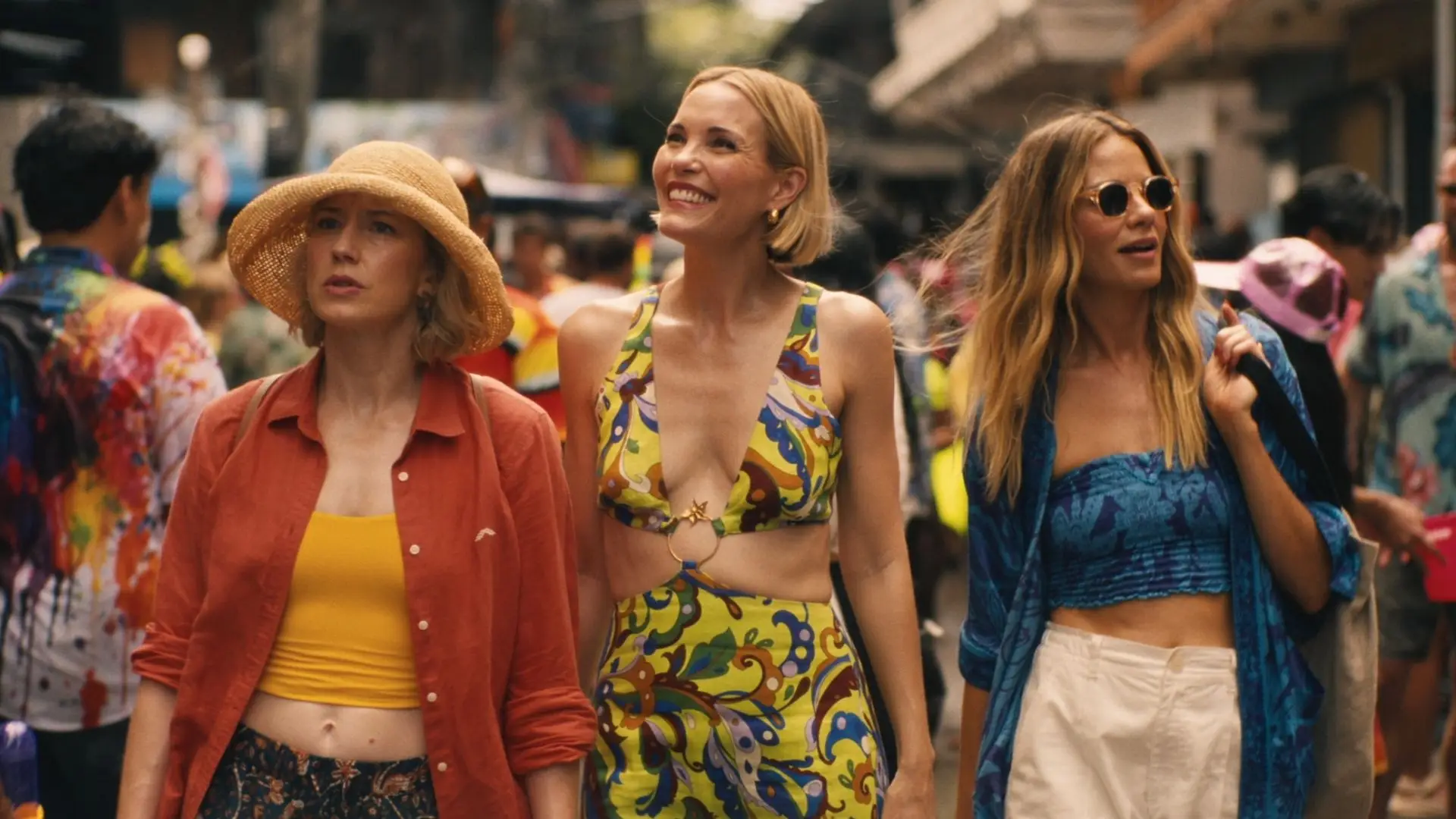 Carrie Coon Leslie Bibb Michelle Monaghan White Lotus season 3