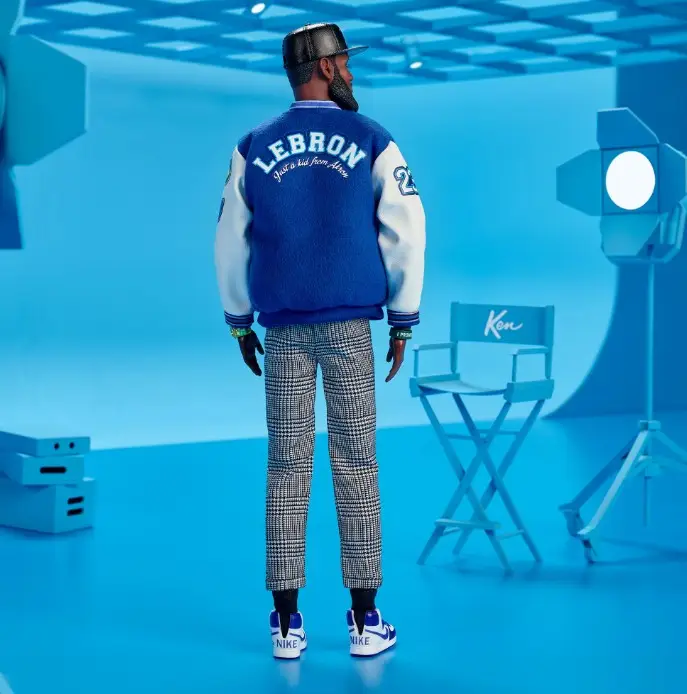 lebron james ken doll jacket mattel