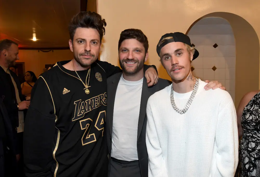 Justin Bieber and Ryan Good